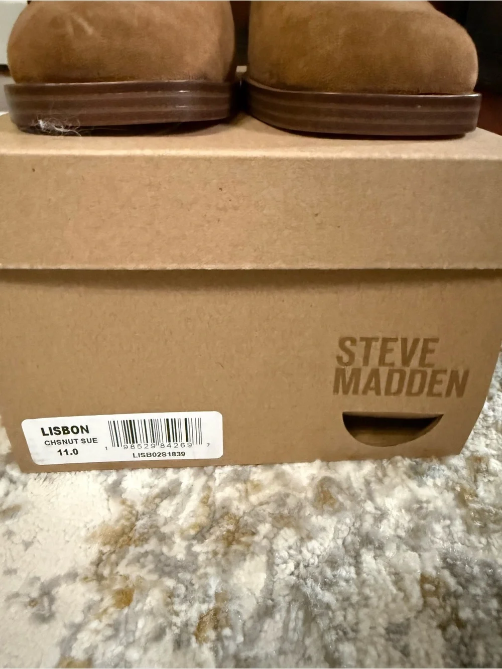 Steve Madden - LISBON CHESTNUT SUEDE - Picture 4 of 5